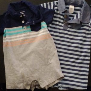 2 Shorts One pc Rompers